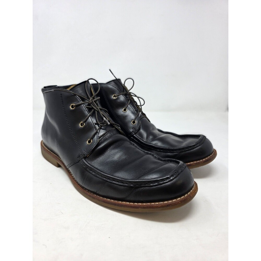 UGG Leighton Mens Size 11 Waterproof Chukka Boots Mid Ankle Crinkle Leather